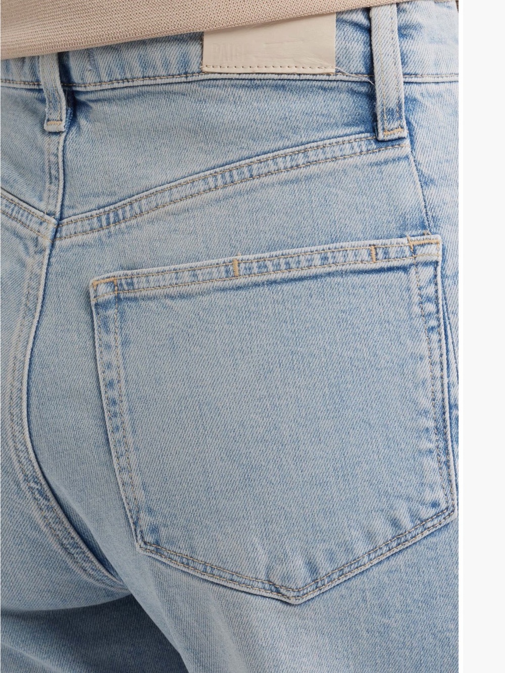 Paige Arellia high waist skimmer barrel jeans, marvista, 25P - Picture 5 of 9